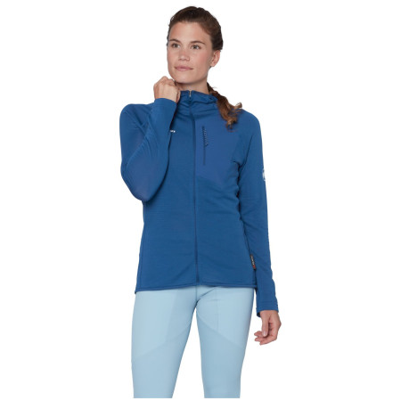 Veste polaire fonctionnelle femme Mammut Aenergy Light ML Hooded Jacket Women