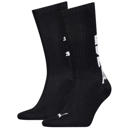 Chaussettes homme Puma Graphic Logo Crew 2P vert black