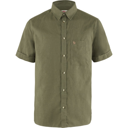 Chemise homme Fjällräven Övik Travel Shirt SS M 2022 green green