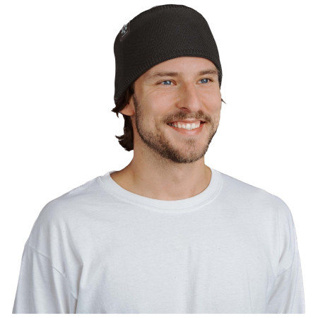 Bandeau Snow Monkey Headband with Fleece noir Black