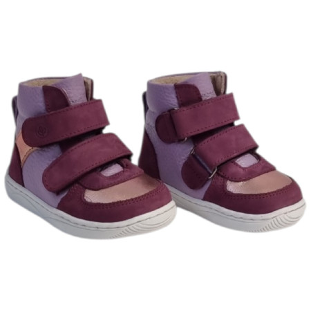 Chaussures barefoot pour enfant beBare 3485SA Purple