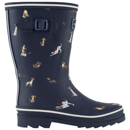 Bottes Regatta Womens Amelia bleu Navy Dogs