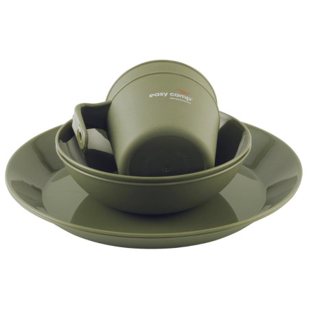 Set vaisselle pour 2 personnes Easy Camp Moss 2 Dine Set