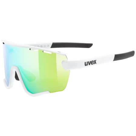 Lunettes soleil Uvex Sportstyle 236 Set blanc white matt