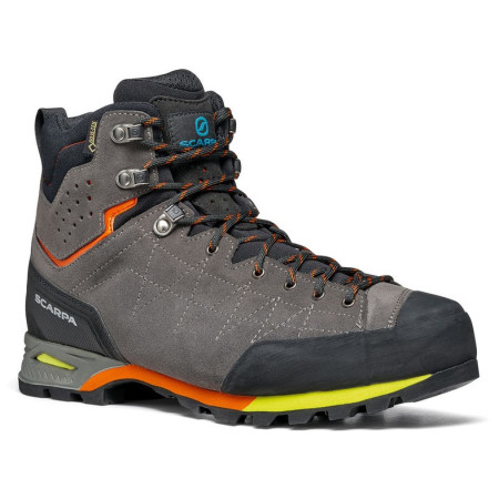 Chaussures homme Scarpa Zodiac Plus GTX gris / orange Shark/Orange