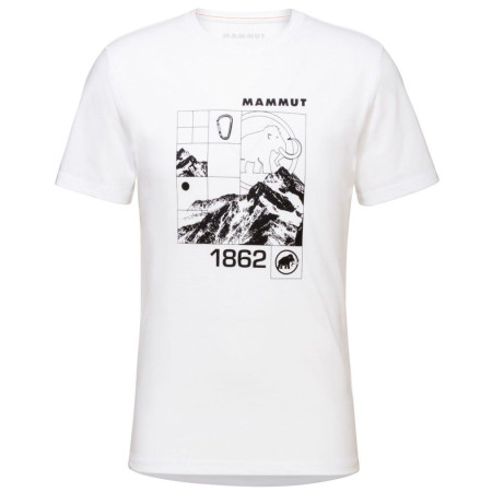 T-shirt homme Mammut Core T-Shirt Men Tiles blanc white