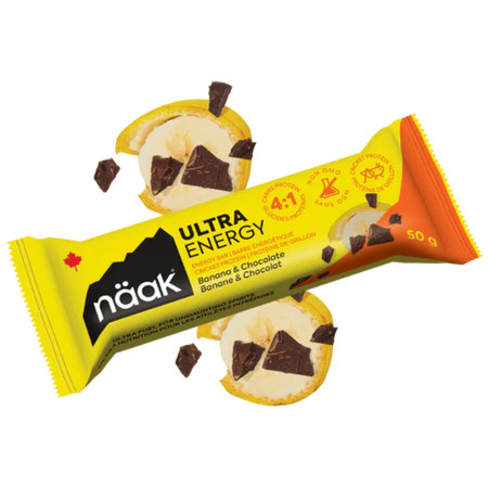 Barres énergétiques Näak Banana & Chocolate - Ultra Energy™ Bar