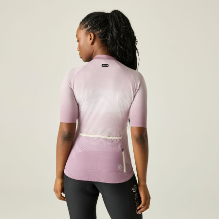 Maillot vélo femme Dare 2b Lightnint short sleeve printed jersey
