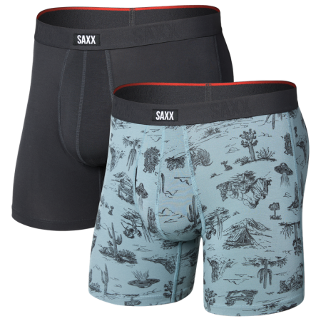 Caleçon Saxx Vibe Xtra Soft Comfort Boxer Brf Fly 2Pk