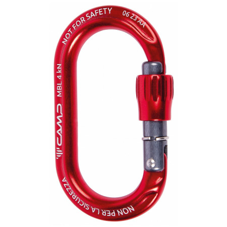 Mousqueton Camp Ekto Lock rouge Red