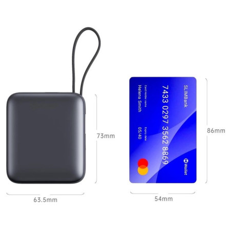 Banque d'énergie Swissten 10000 mAh USB-C / Lightning