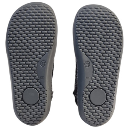 Chaussures barefoot pour enfant beBare 3485SA Navy