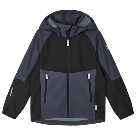 Veste softshell enfant Reima Verraton Soft black noir / gris Soft black