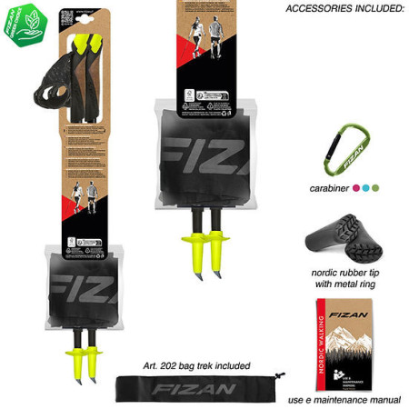 Bâtons de marche nordique Fizan R-Evolution