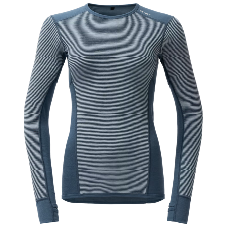 T-shirt fonctionnel femme Devold Reverso Merino Shirt Wmn bleu Dawn