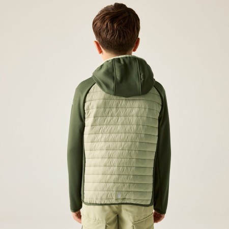 Veste enfant Regatta Junior Andreson Hybrid DkKhaki/LtSg