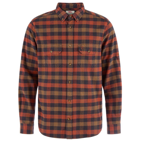 Chemise homme Fjällräven Skog Relaxed Shirt M brun Autumn Leaf-Wood Brown