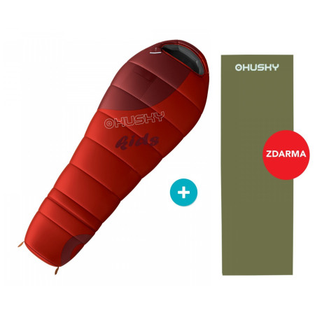 Sac de couchage enfant Husky Kids Magic + Foal rouge