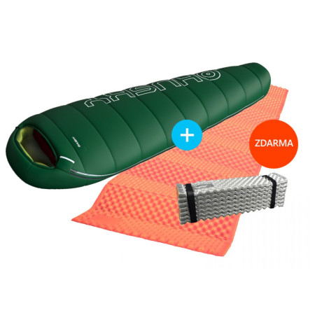 Kit sac de couchage Husky Monti -11°C + Akord orange