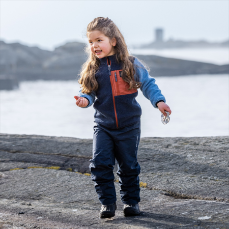 Sweatshirt enfant Didriksons Anten Kids Fullzip 2 Winter Blue