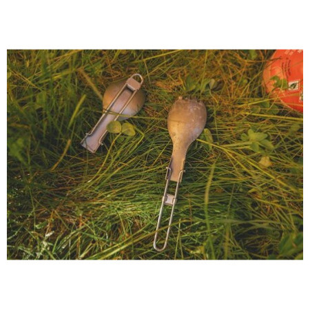 Set couverts titane Robens Titanium Folding Spork UL