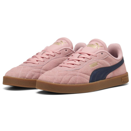 Chaussures de sport en salle pour femme Puma Club Ii Indoor Esd rose / bleu Rosy Outlook-PUMA Navy