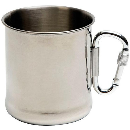 Tasse Bo-Camp Mug Stainless Steel Mousqueton