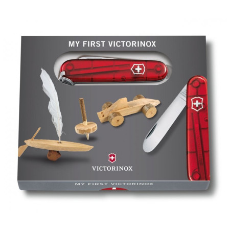couteau pliant Victorinox Nůž s pilkou červený