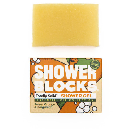 Gel douche Shower Blocks Solid Shower Gel EO Range - Sweet Orange & Bergamot