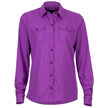 Chemise femme Marmot Annika LS violet BrightViolet