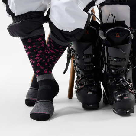 Chaussettes hautes femme Smartwool Snowboard Targeted Cushion Wild
