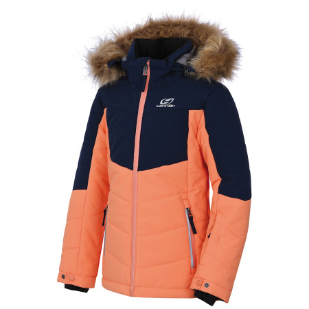 Veste d'hiver enfants Hannah Leane Jr. bleu / orange DressBlues/Cantaloupe