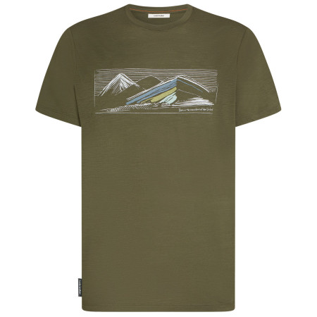 T-shirt homme Icebreaker M Merino 150 Tech Lite SS Tee Highland