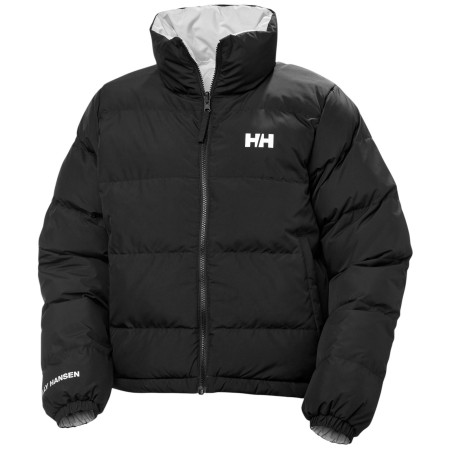 Veste femme Helly Hansen W Yu 23 Reversible Puffer noir / blanc 990 Black
