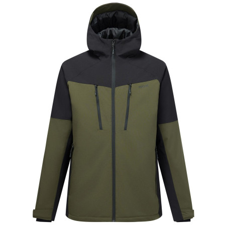 Veste d'hiver homme Regatta Highton Stretch Padded Jacket kaki / noir DarkKhak/Blk