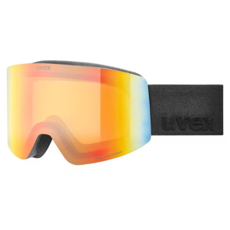 Masques ski Uvex Provoqe FM noir BLACK MATT DL/RAINBOW
