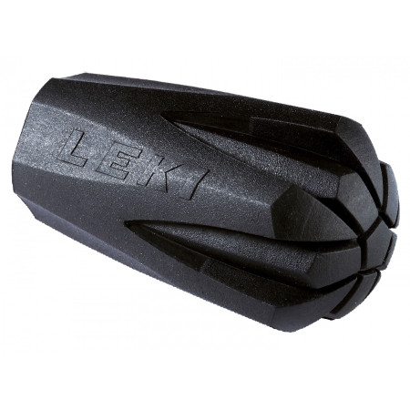Embout bâton Leki Rubber tip Trekking vert Black