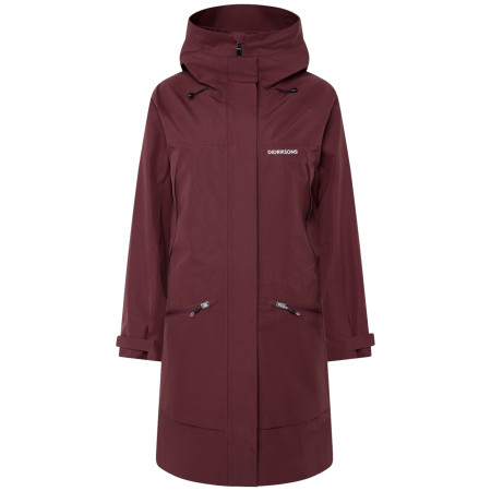 Manteau softshell femme Didriksons Ilma Wns Parka 8 bordeau Old rust