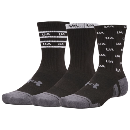 Jeu de chaussettes Under Armour Perf Tech Nov 3pk Crew