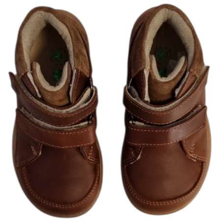 Chaussures barefoot pour enfant beBare 3602SA Tan