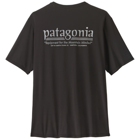 T-shirt homme Patagonia Men's Capilene Cool Daily Shirt - Hut Tripper noir Black