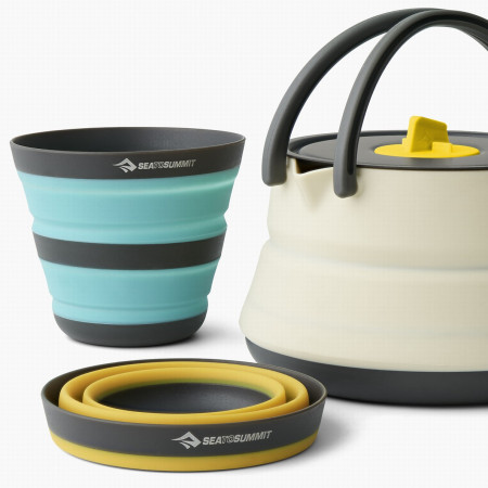 Set de vaisselle Sea to Summit Frontier UL Collapsible Kettle Cook Set 2P 3 Piece