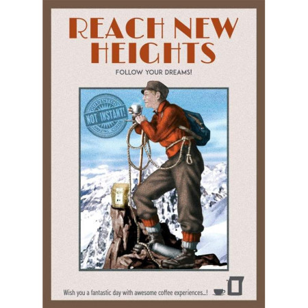 Café Grower´s cup Pacquet cadeau 2 Sachets de café Homme