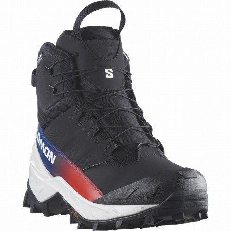 Chaussures homme Salomon Crosstrak Powder Waterproof Equipe noir Black / Black / Black