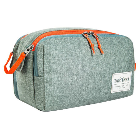 Sac cosmétiques Tatonka Cosmetic Double Zip Pouch vert sage green