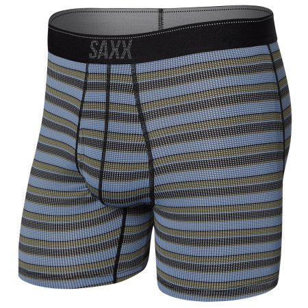 Caleçon Saxx Quest Quick Dry Mesh Boxer Brief Fly Solar girs solar stripe-twilight
