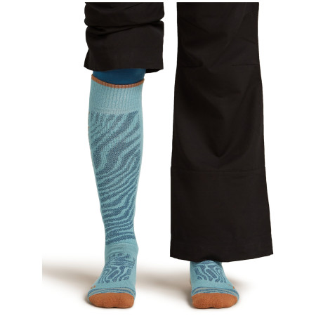 Chaussettes femme Icebreaker Women Merino Blend Ski+ Medium OTC Mountain Contour