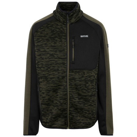 Sweat-shirt homme Regatta Oakar vert OliveNgt/Blk