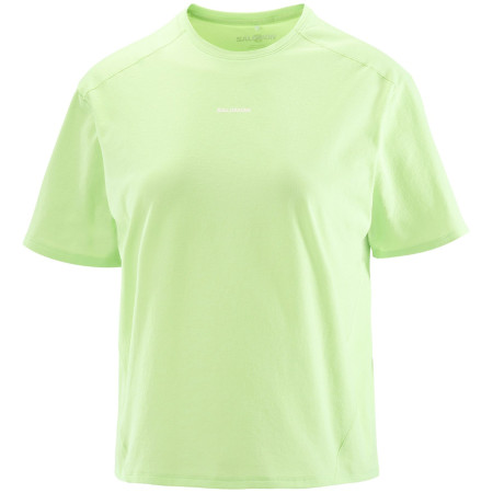 T-shirt femme Salomon Trackline SS Tee vert Butterfly