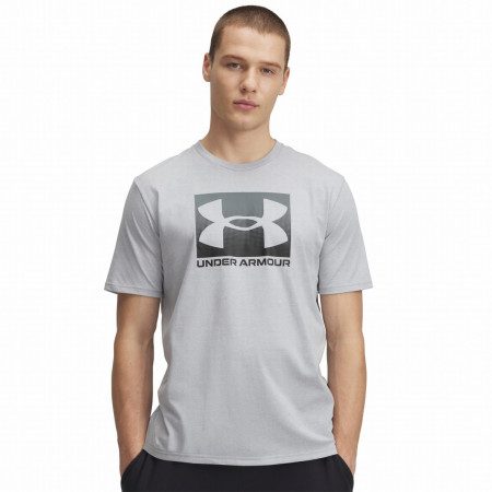 T-shirt homme Under Armour M Boxed Sports Updated Ss gris ModGrayLightHeather/Black